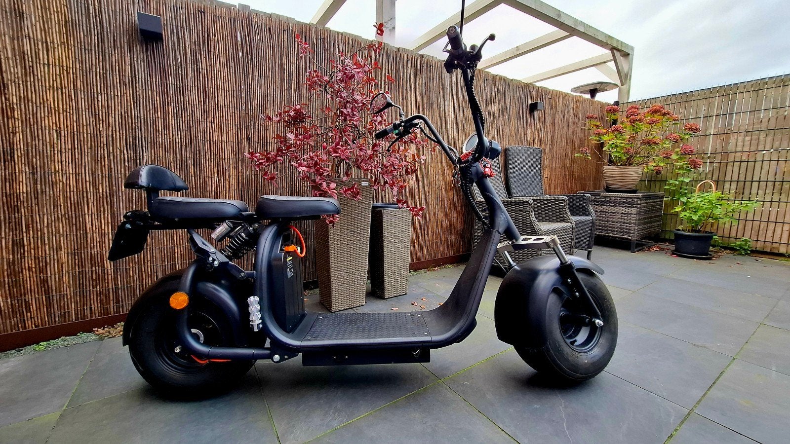 Elektrische Chopper Scooter 25km/h, Gebruikt, Elektrisch, Ophalen, Overige merken