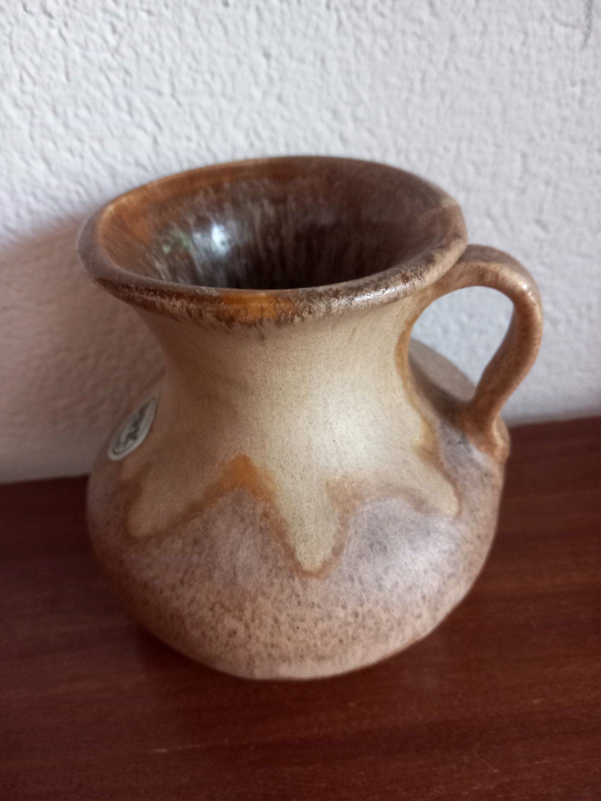Rhein-Ruhr-Keramik (RRK) oorvaasje - 10 cm hoog, Antiek en Kunst, Antiek | Vazen, Ophalen of Verzenden