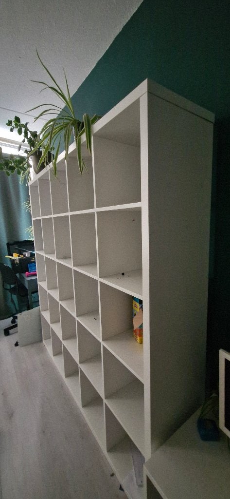 Kallax kast Ikea wit, Ophalen, 150 tot 200 cm, Zo goed als nieuw, 150 tot 200 cm