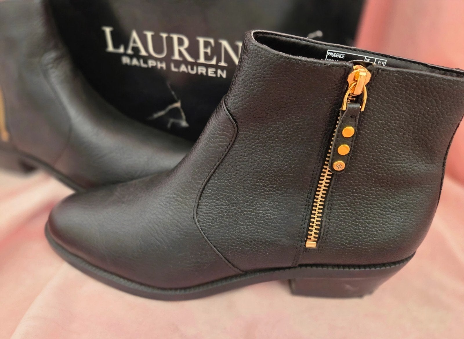 LAUREN,  Ralph Lauren enkelboots, Kleding | Dames, Schoenen, Zwart, Lage of Enkellaarzen, Ophalen of Verzenden, Zo goed als nieuw