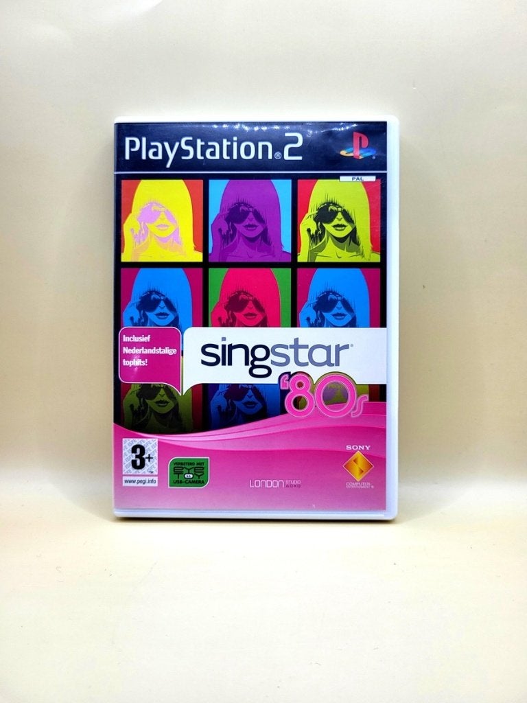 SingStar 80s - PlayStation 2 - PS2, Muziek, Sony support, Taurusavenue 16 Hoofddorp, Eén computer