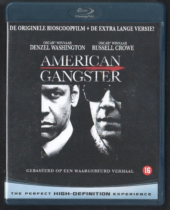 American Gangster. Blu-ray., Cd's en Dvd's, Blu-ray, Film, Spaans, Ophalen of Verzenden, Blu-ray