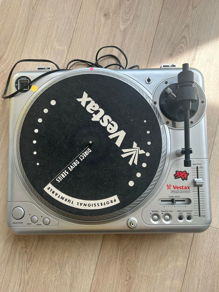 Vestax PDX 2000 draaitafel - Professionele DJ-draaitafel, Ophalen, Gebruikt, Draaitafel, Overige merken