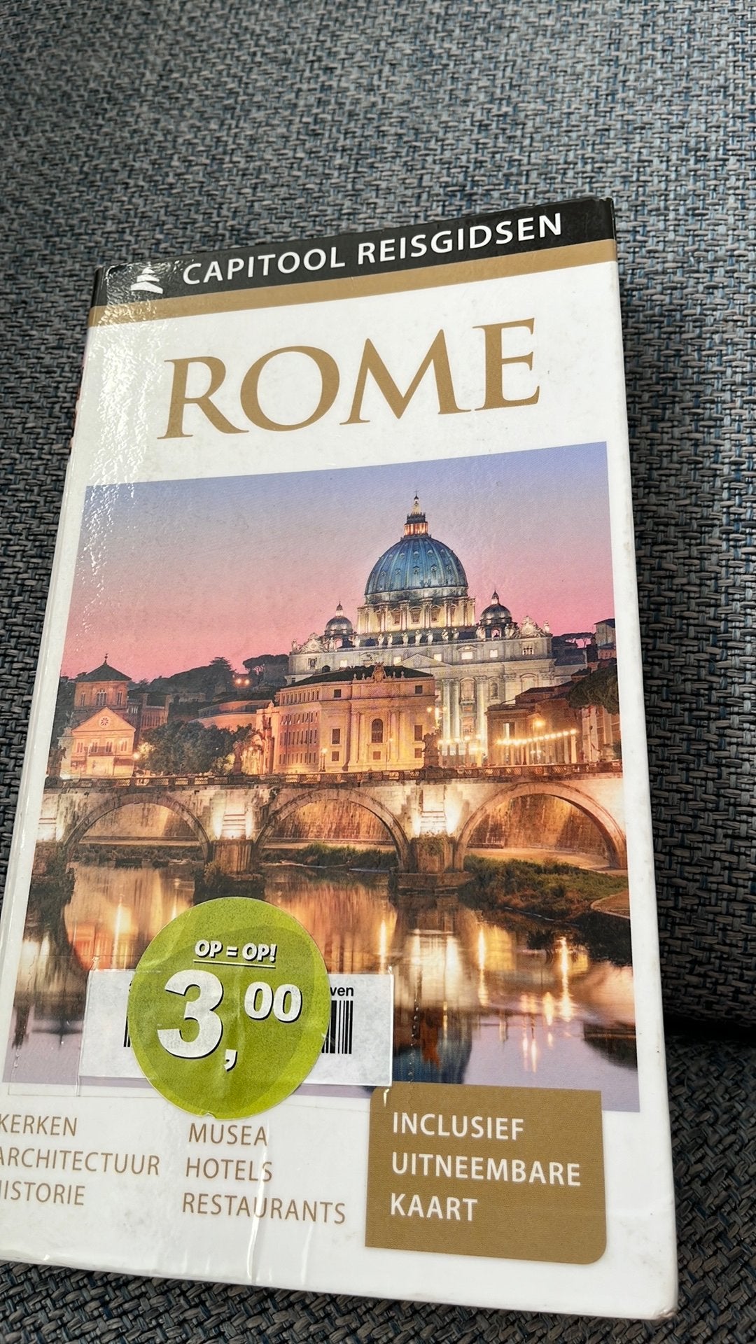 Rome capitool reisgids, Capitool, Europa, Ophalen of Verzenden, Zo goed als nieuw