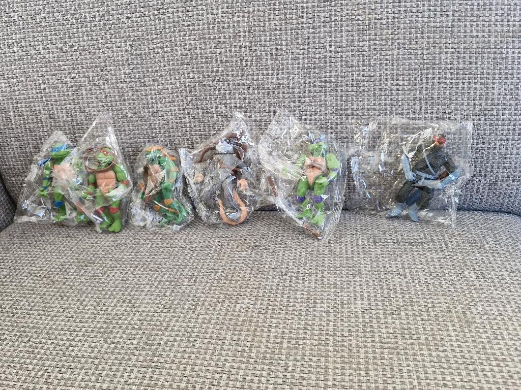 Teenage mutant ninja turtles tmnt poppetjes nieuw 8n blister, Nieuw, Ophalen of Verzenden, Nvt, Nvt