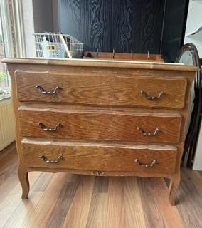 houten ladekast met 3 lades, Ophalen