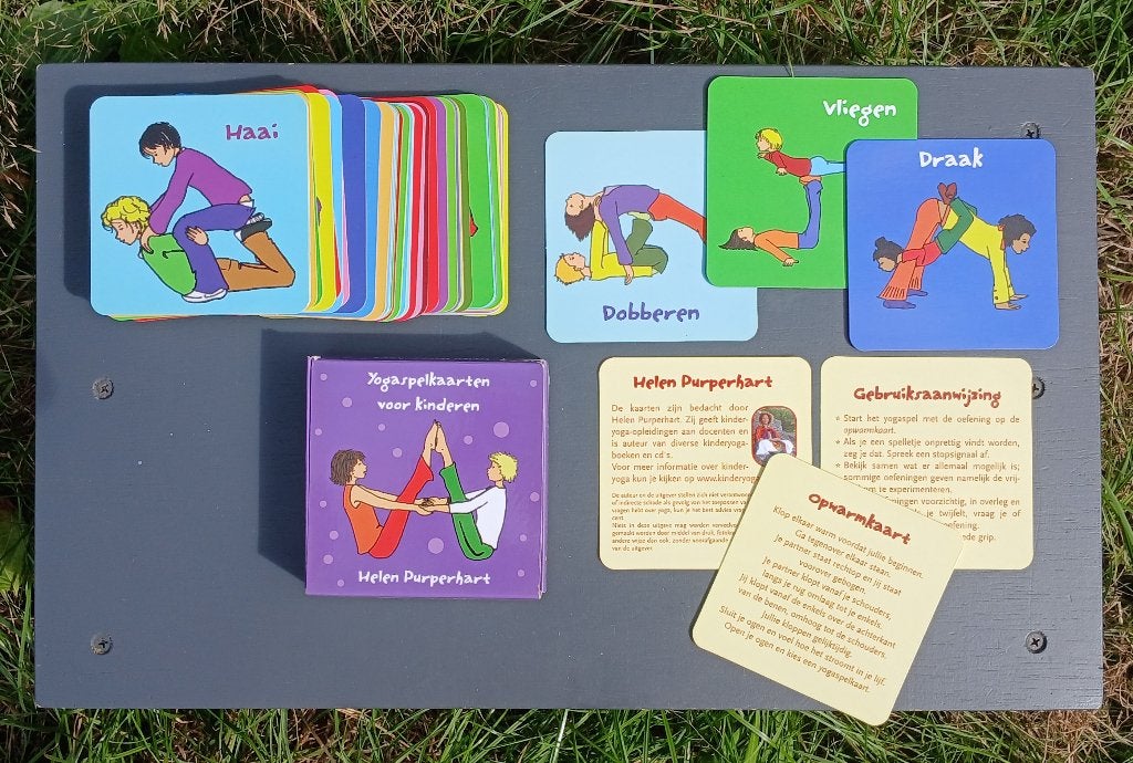 Foto 9 van Grote set kinder(yoga & coaching)-kaarten: 8 complete sets