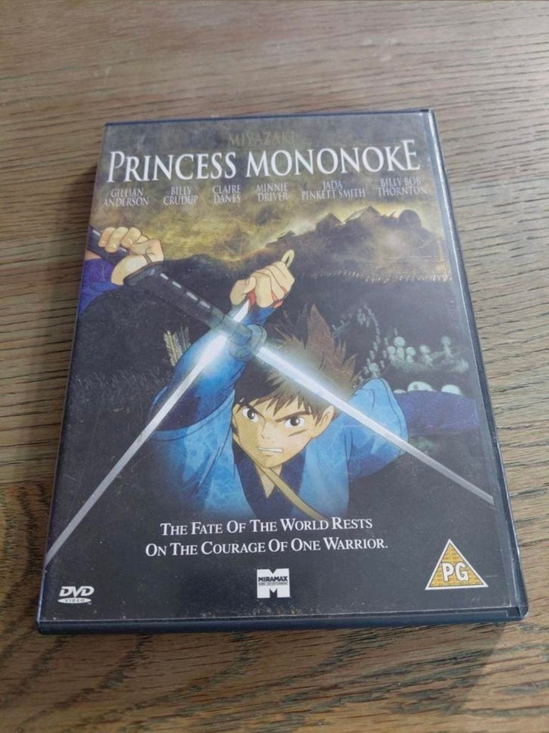 Princess Mononoke anime dvd., Anime (Japans), Ophalen of Verzenden, Zo goed als nieuw, Tekenfilm