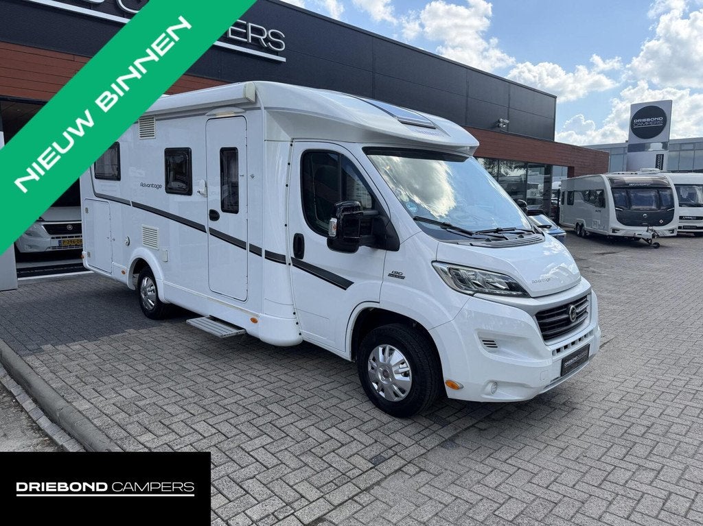 Dethleffs T 6611 Advantage Automaat Enkele Bedden Zonnepanee, Automaat, Airconditioning, Airbags, 6 tot 7 meter