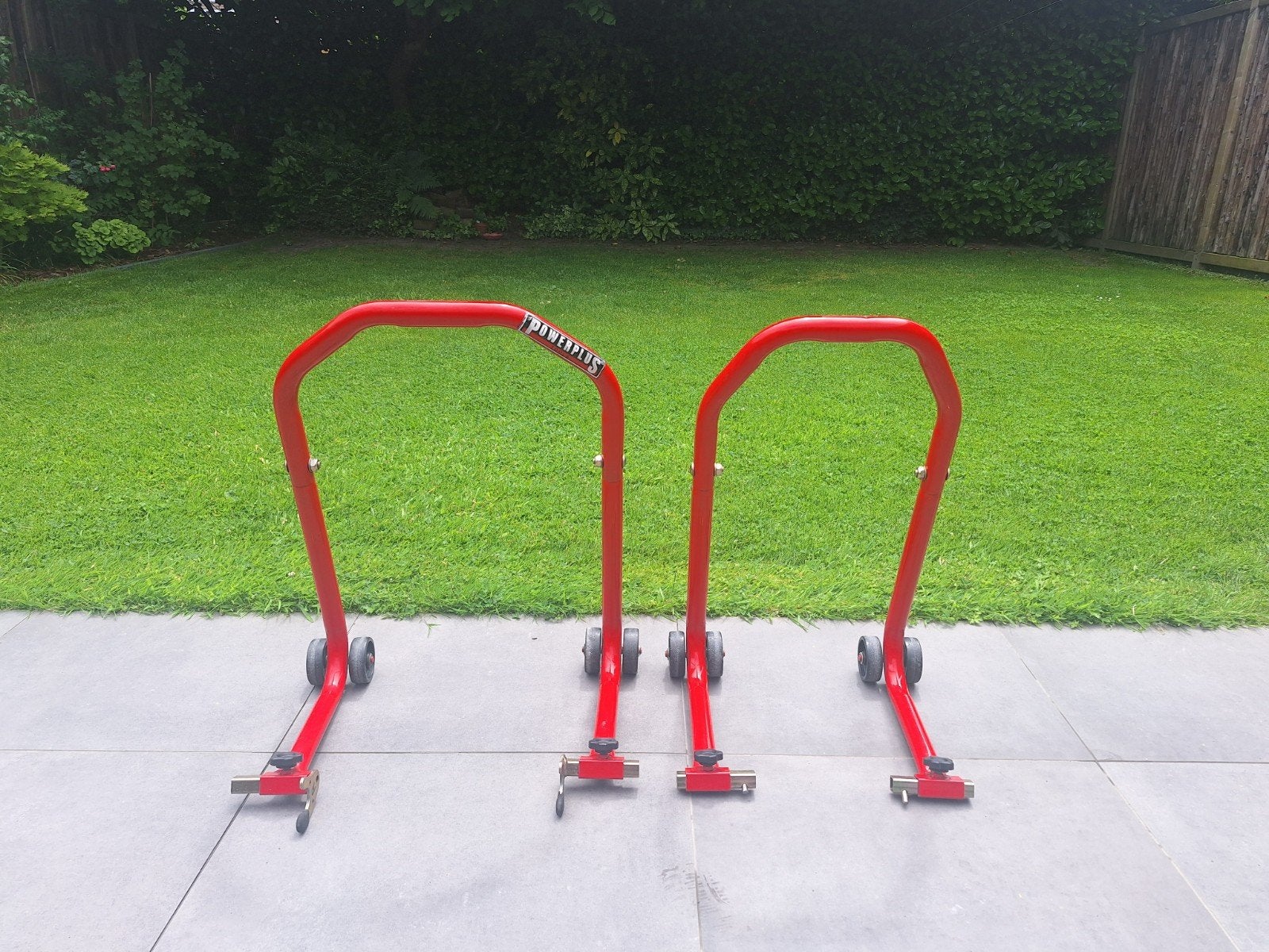 Powerplus motorbok paddockstand set, Ophalen, Gebruikt