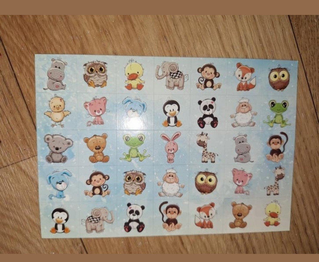 Leuke Dieren Stickers - Perfect voor Knutselen en Decoratie, Ophalen of Verzenden, Nieuw