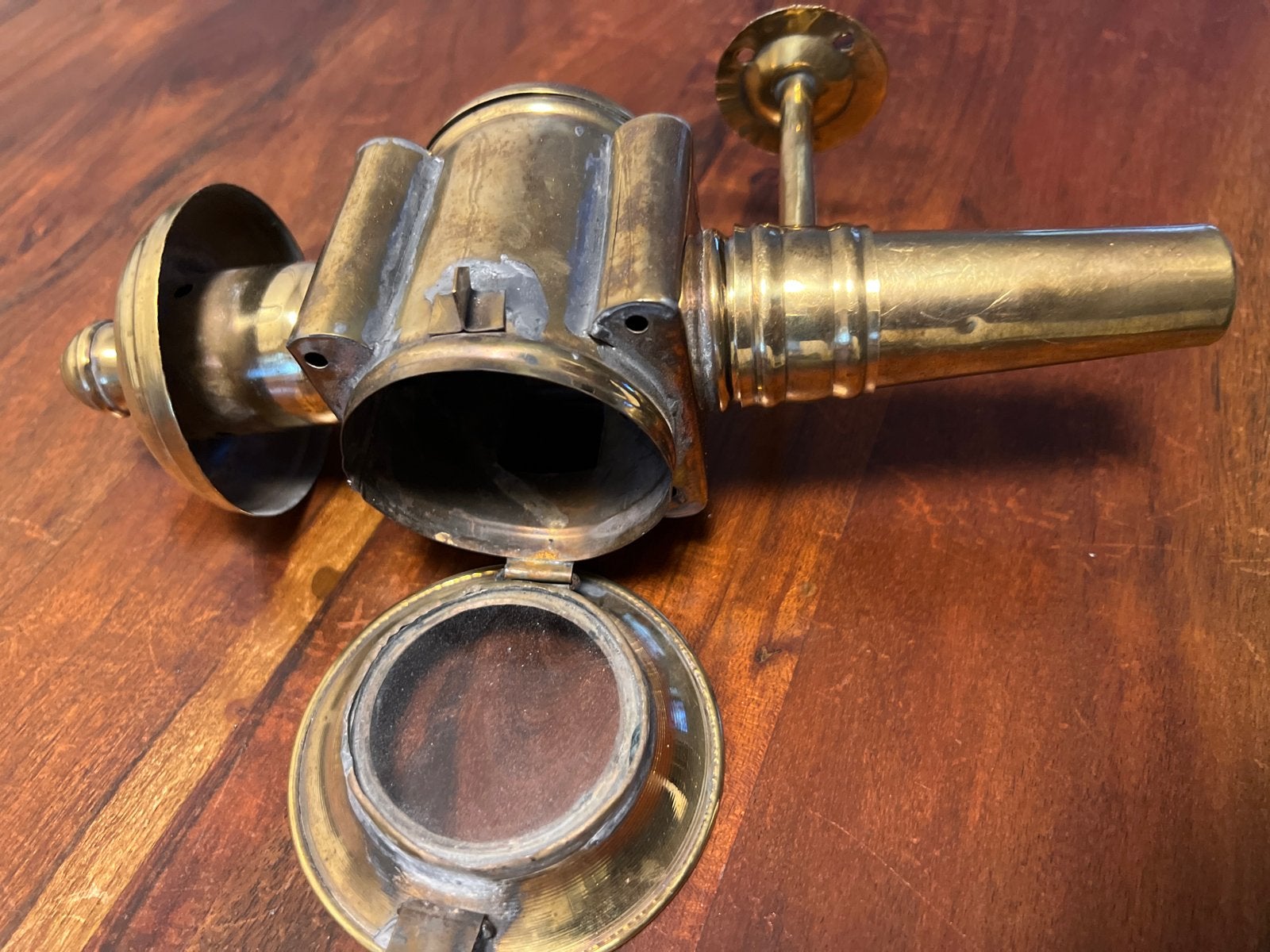 Antieke Messing Koetslamp - Uniek Decoratiestuk, Ophalen