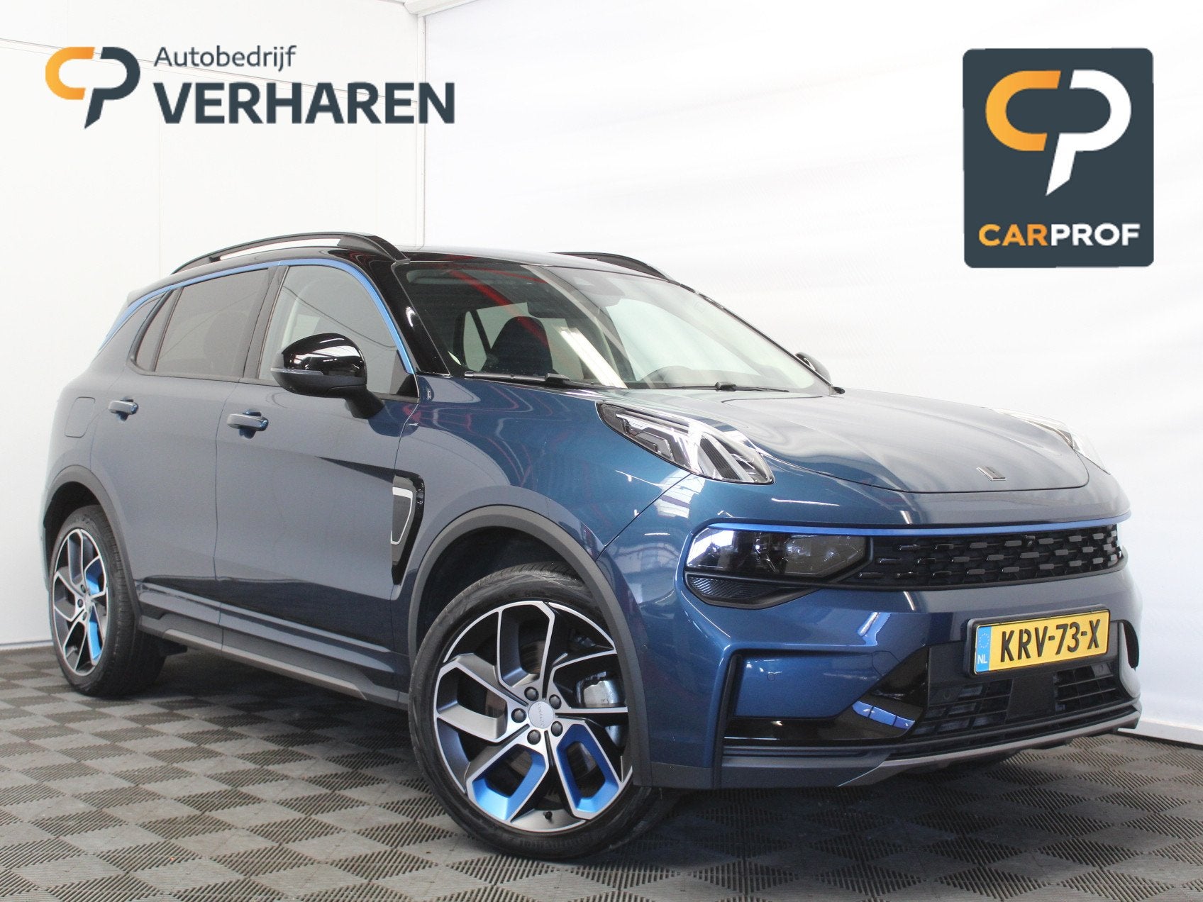 Lynk & Co 01 1.5 CARPLAY | CLIMATE | STOELVERW | 360CAMERA |, Stof, Blauw, Plug-in hybride, Bedrijf