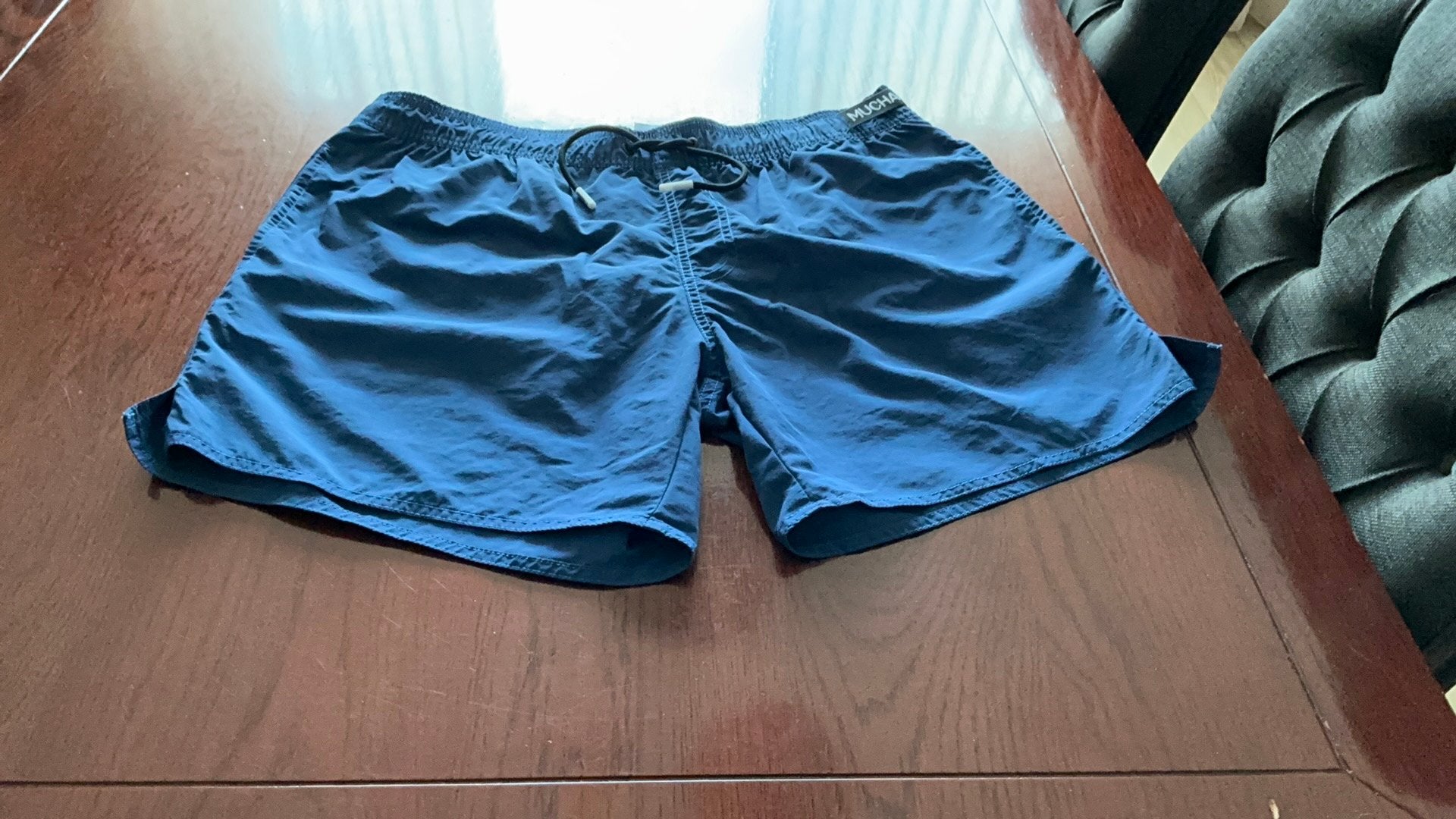 Donker blauwe zwembroek maat xxl., Kleding | Heren, Ophalen of Verzenden, Overige maten, Blauw, Zwemshort