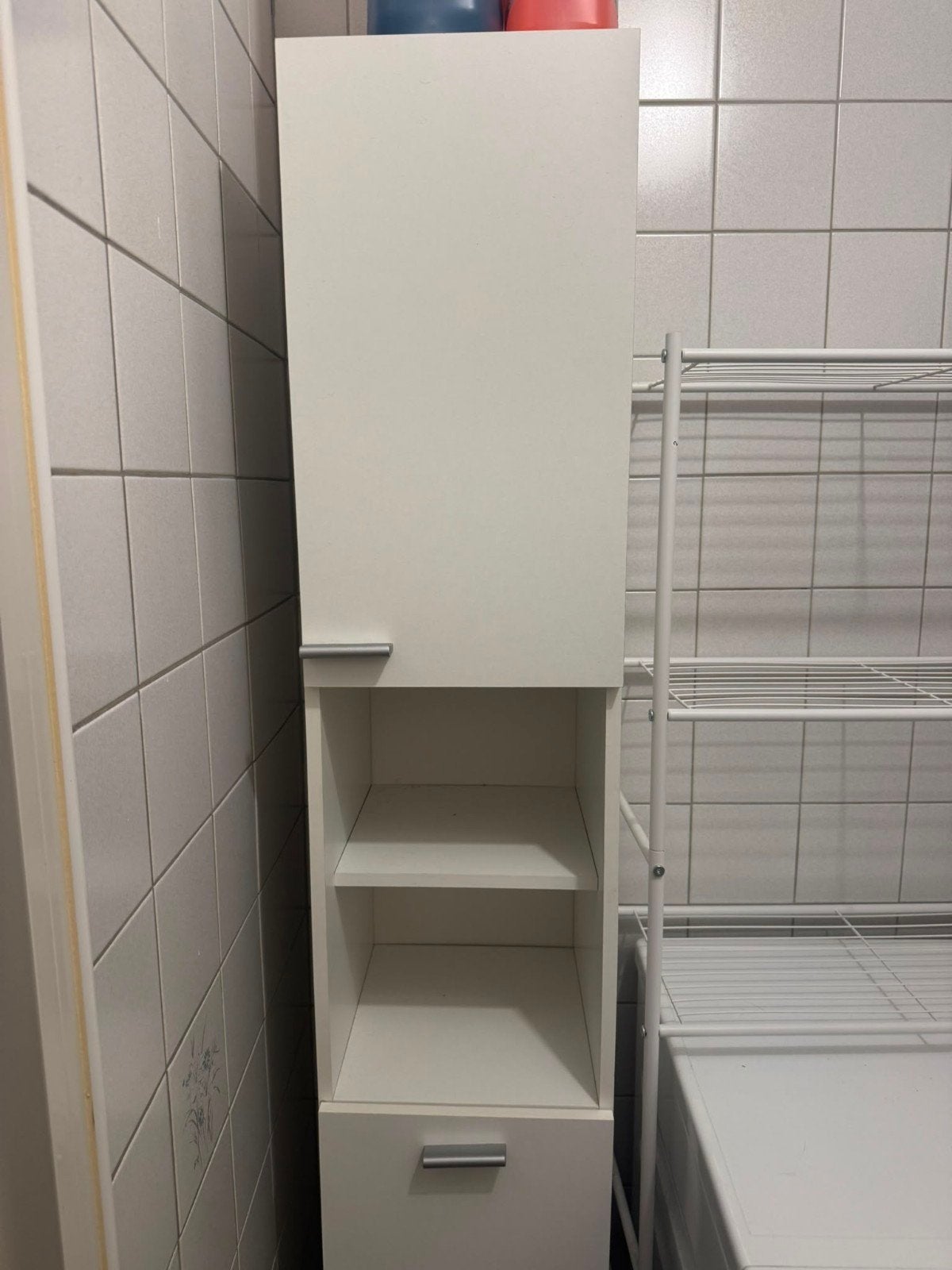 Badkamer meubel, Ophalen
