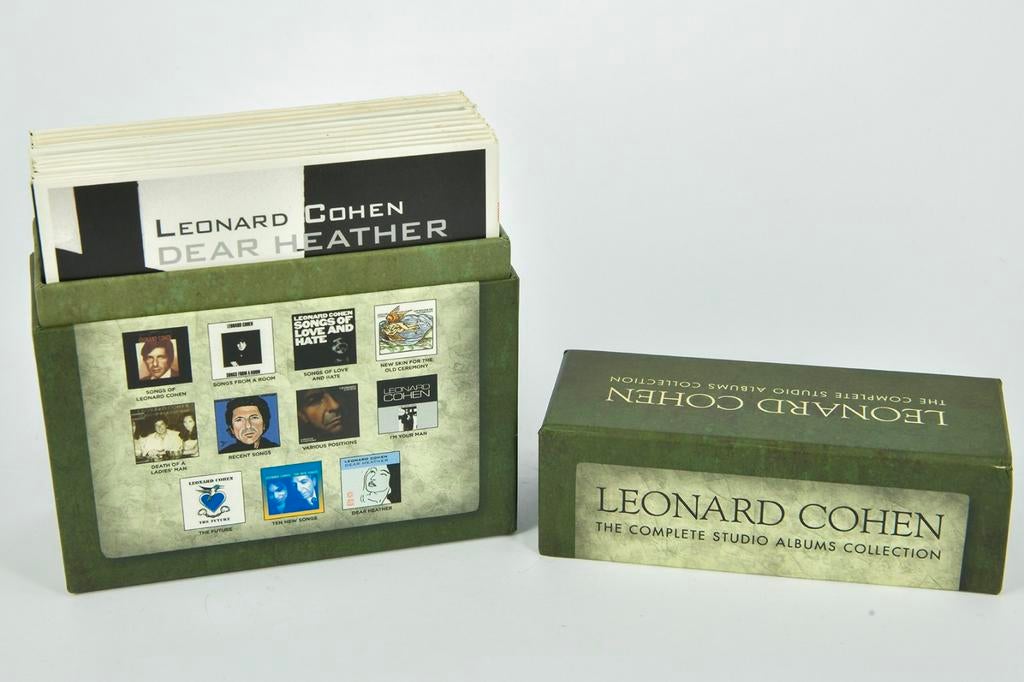 CD BOX LEONARD COHEN, Cd's en Dvd's, Ophalen of Verzenden, Zo goed als nieuw