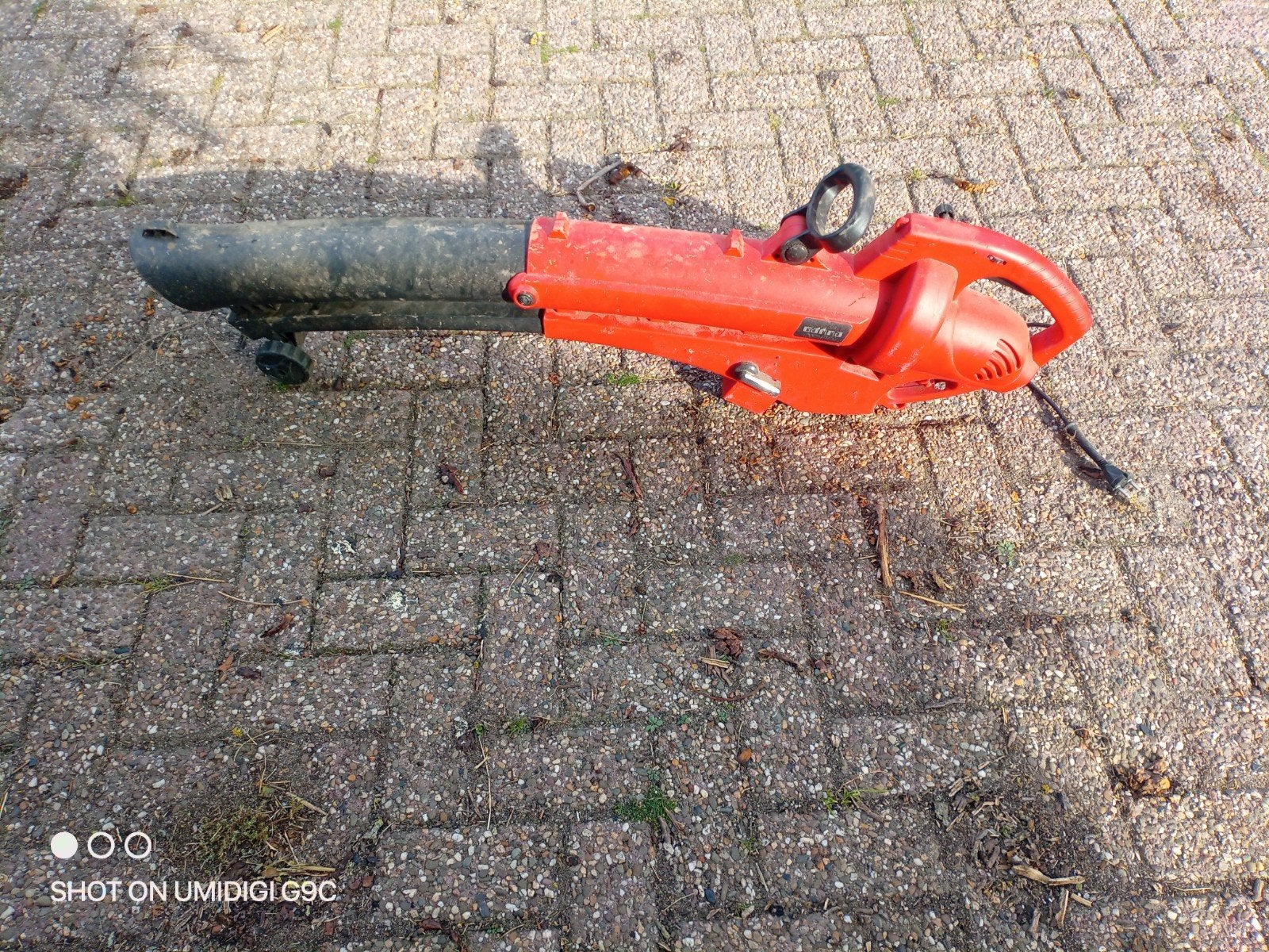 bladzuiger bladblazer, Ophalen, Gebruikt, Elektrisch