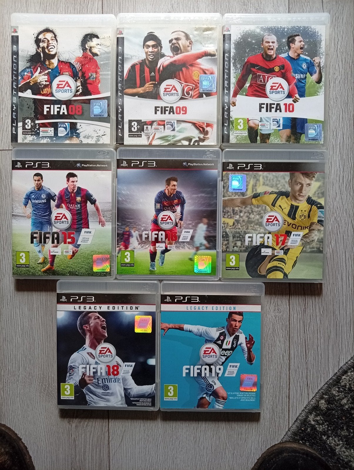 fifa voetbal games compleet., Spelcomputers en Games, Ophalen, Zo goed als nieuw, Sport, 3 spelers of meer