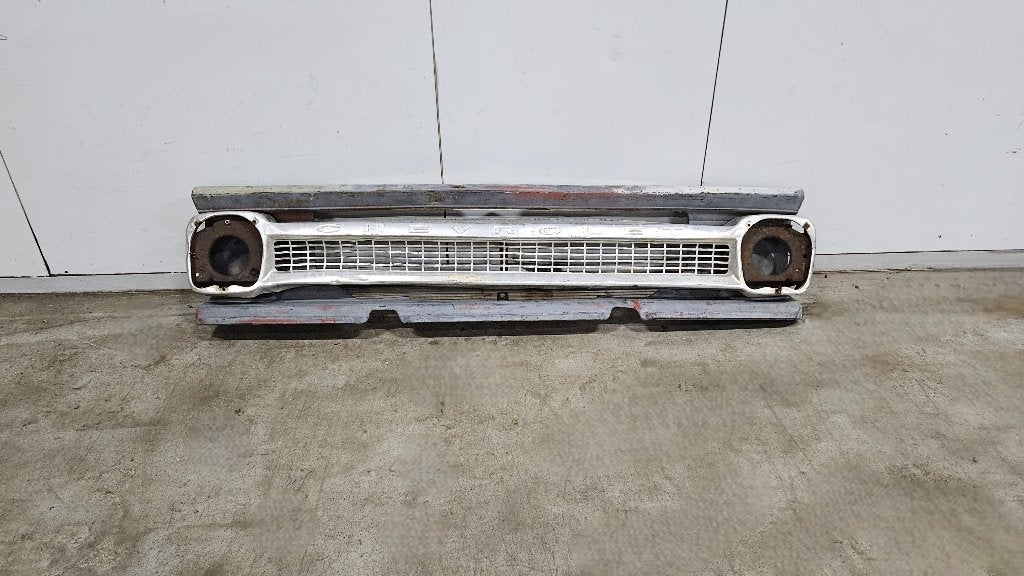 1964-1966 Chevrolet Pick-up grille, aluminium, Ophalen, Gebruikt, Amerikaanse onderdelen