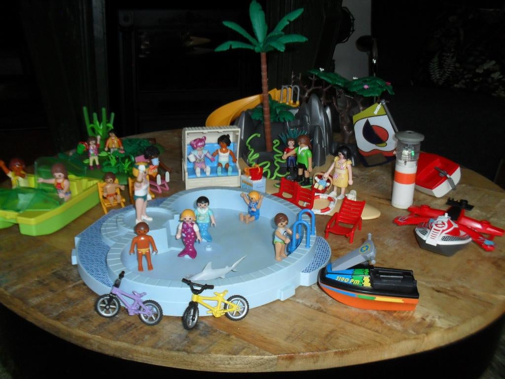 Playmobil Vakantiepark setje no 49, Ophalen of Verzenden, Zo goed als nieuw, Los playmobil