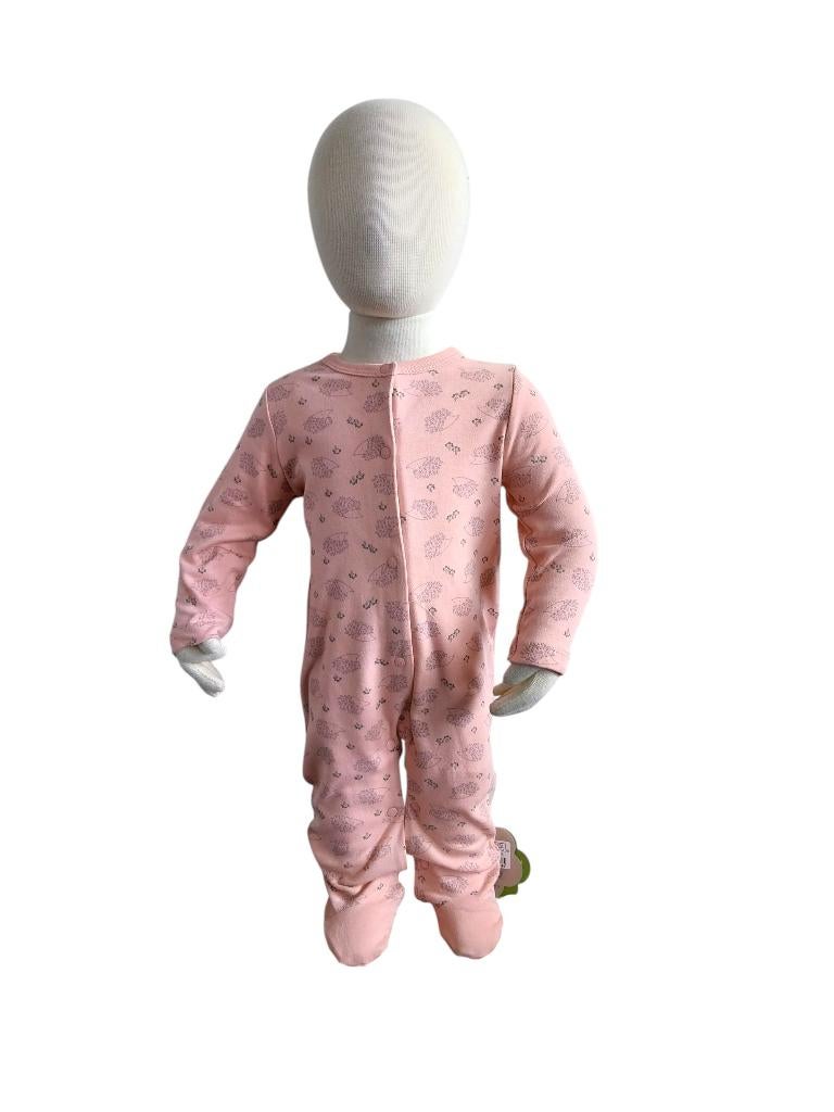 Boxpakje all over printje egel roze maat 56 NIEUW, SO, Meisje, Nieuw, Biorganic