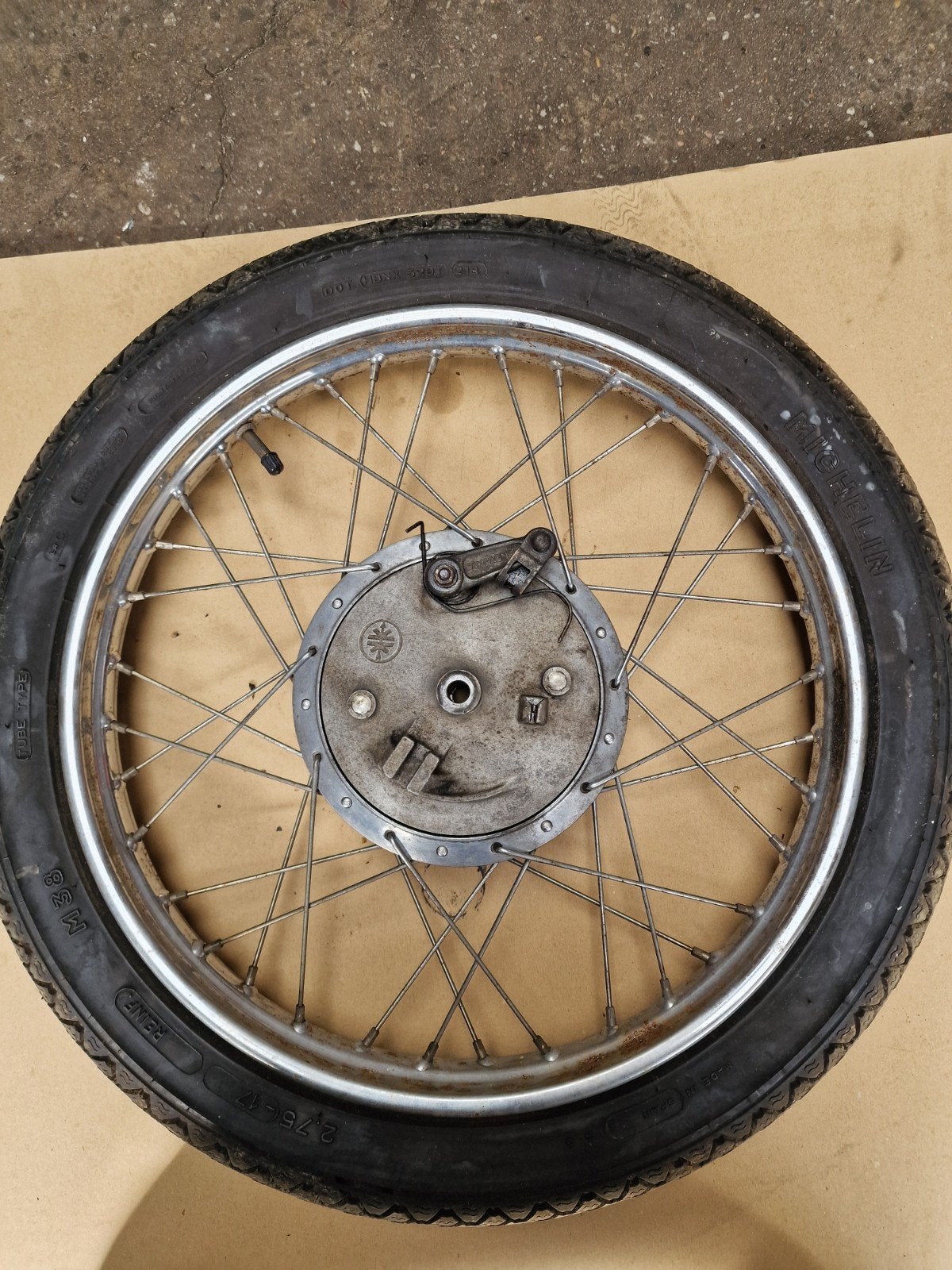 Kreidler 150 mm Campagnolo voorwiel, zeer mooie naaf!! Rond!, Ophalen of Verzenden, Zo goed als nieuw, Overige typen