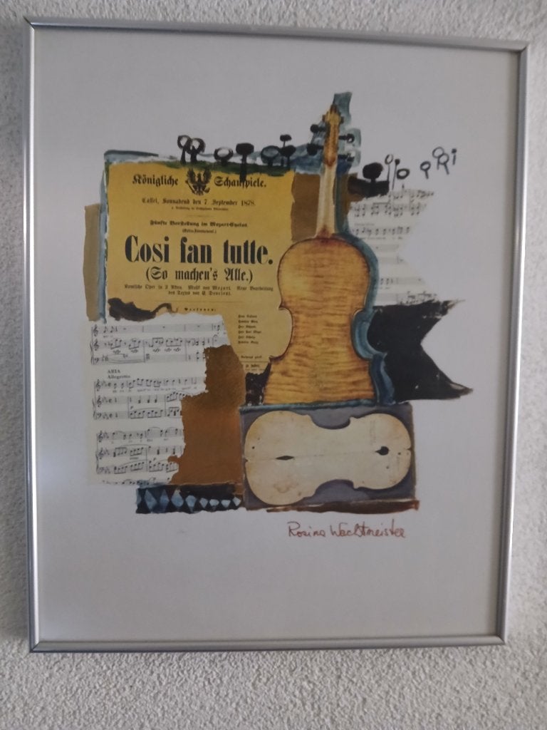 Twee artprints van Rosina Wachtmeister, Huis en Inrichting, Woonaccessoires | Schilderijen, Tekeningen en Foto's, Minder dan 50 cm