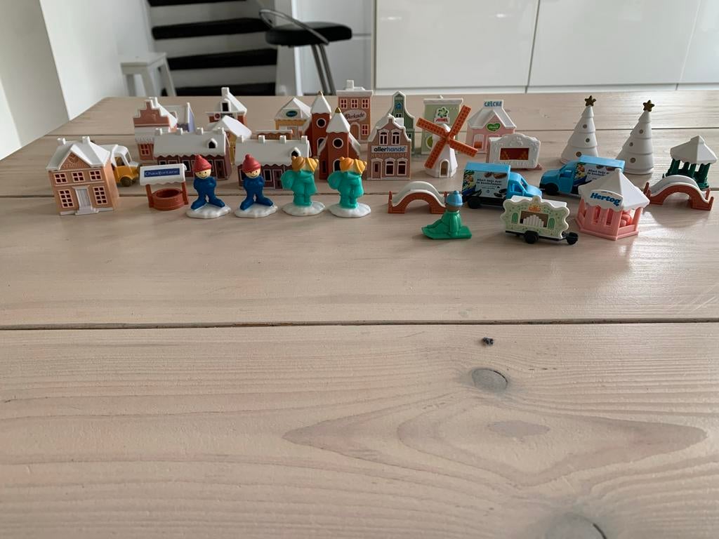 Albert Heijn winter huisjes en figuren, Albert Heijn, Ophalen of Verzenden
