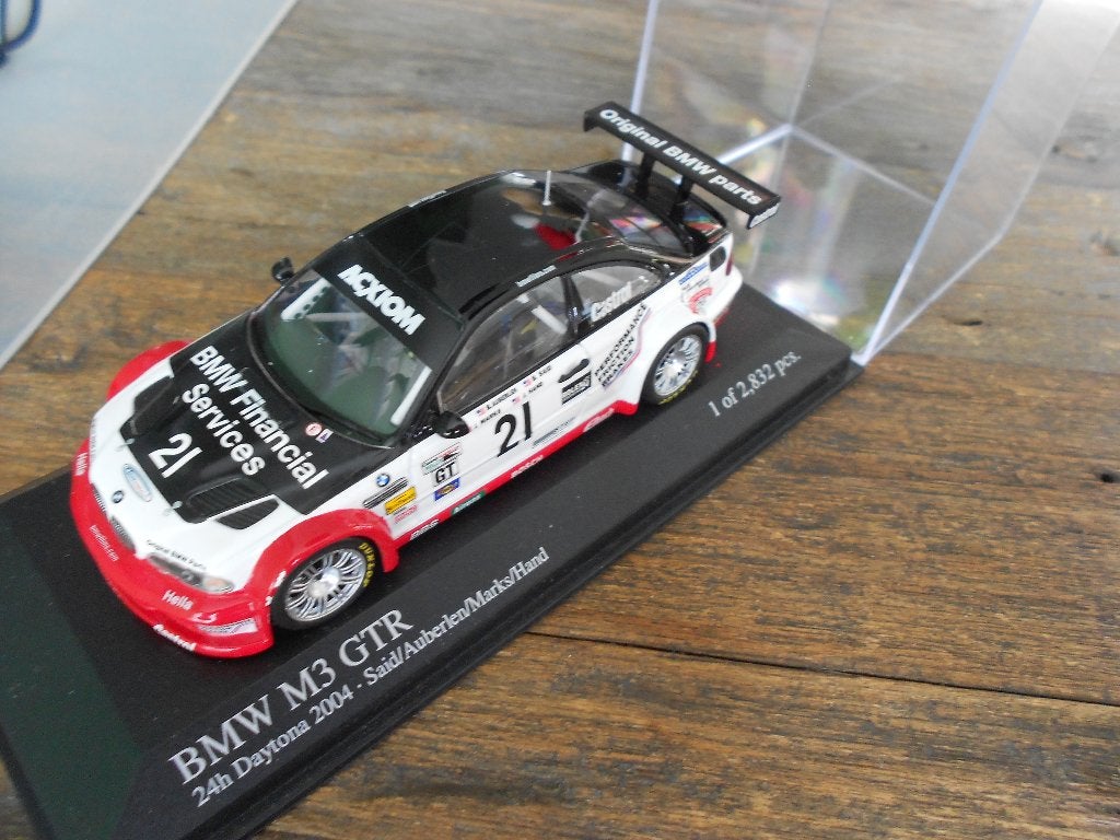 Bmw M3 Gtr  E46               Minichamps, Ophalen of Verzenden, Zo goed als nieuw, Auto, MiniChamps