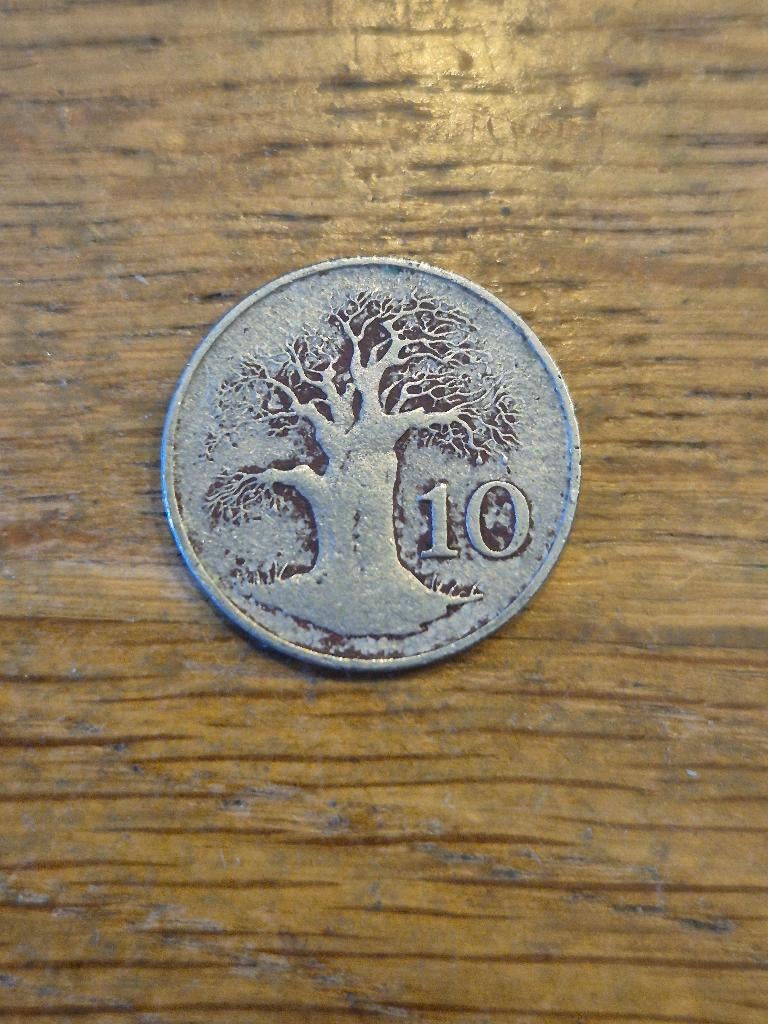 Zimbabwe - 10 Cents 1980, Postzegels en Munten, Munten | Afrika, Verzenden, Zimbabwe, Losse munt