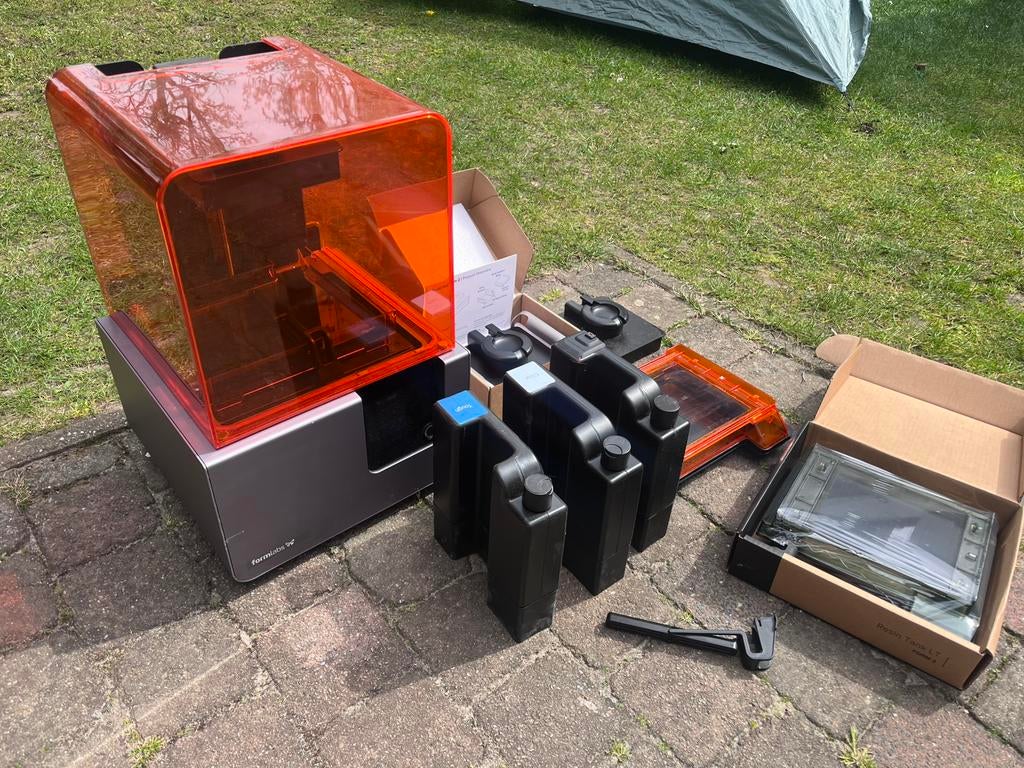 Formlabs printer Form 2 micro SLA, Computers en Software, 3D Printers, Gebruikt, Resin/Hars, Ophalen