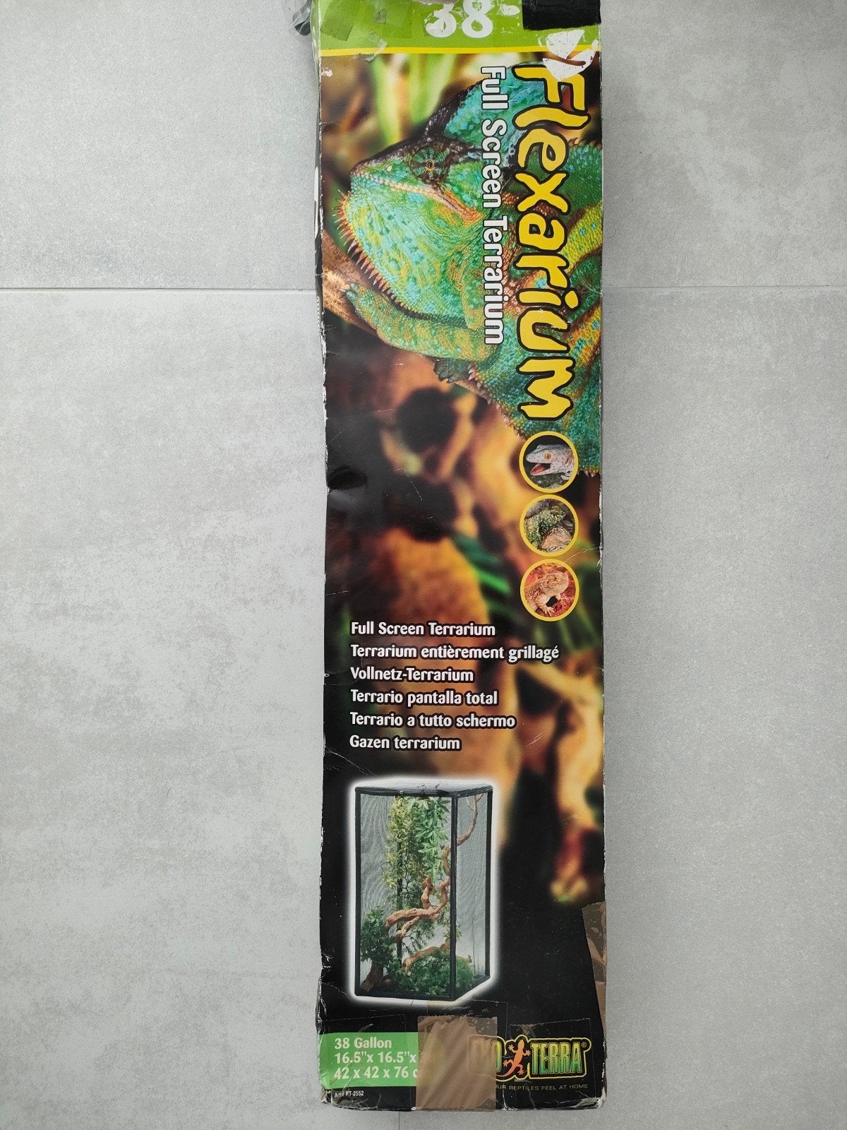 Exoterra full screen outdoor terrarium Flexarium, Ophalen, Nieuw