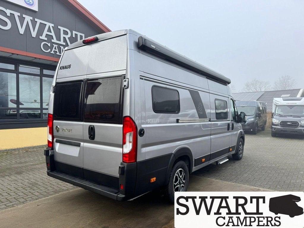 Knaus Boxlife 630 ME Platinum Selection, GRATIS STALLING, Caravans en Kamperen, Campers, Automaat, Fiat, Koelkast, Tot en met 2