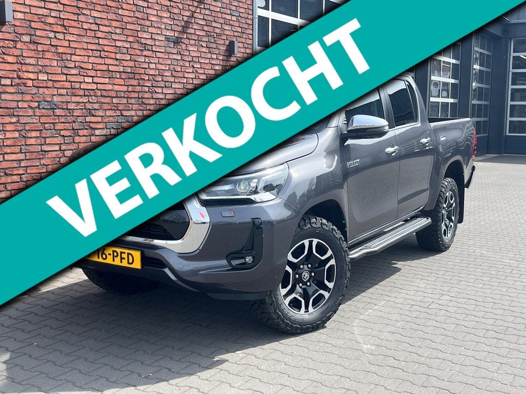 Toyota HiLux AchteruitrijCam/Adapt.Cruise/PDC/LED/DAB/Clima/, Auto's, Automaat, 12 maanden, Stof, Gebruikt