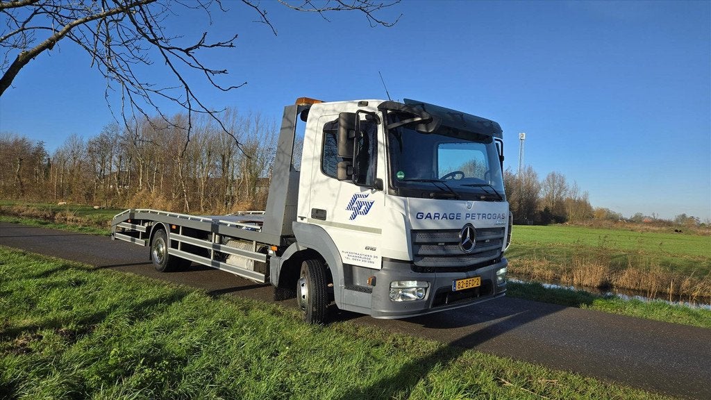 Mercedes-Benz Atego Oprijwagen, Automaat, 156 pk, Wit, Bedrijf