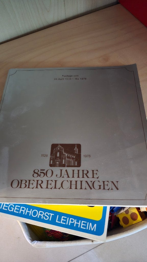 Biek: 850 jahre Oberelchingen, Boeken, Onbekend, 19e eeuw, Ophalen of Verzenden, Zo goed als nieuw