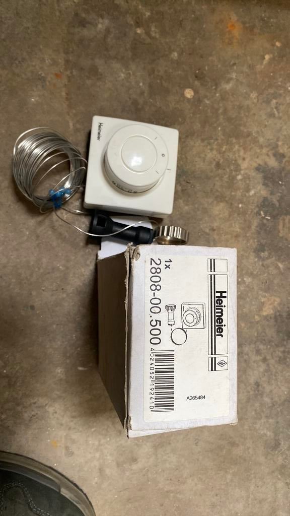 Heimeier thermostaatknop 2808-00.500, Ophalen of Verzenden, Zo goed als nieuw, Minder dan 60 cm, Minder dan 30 cm