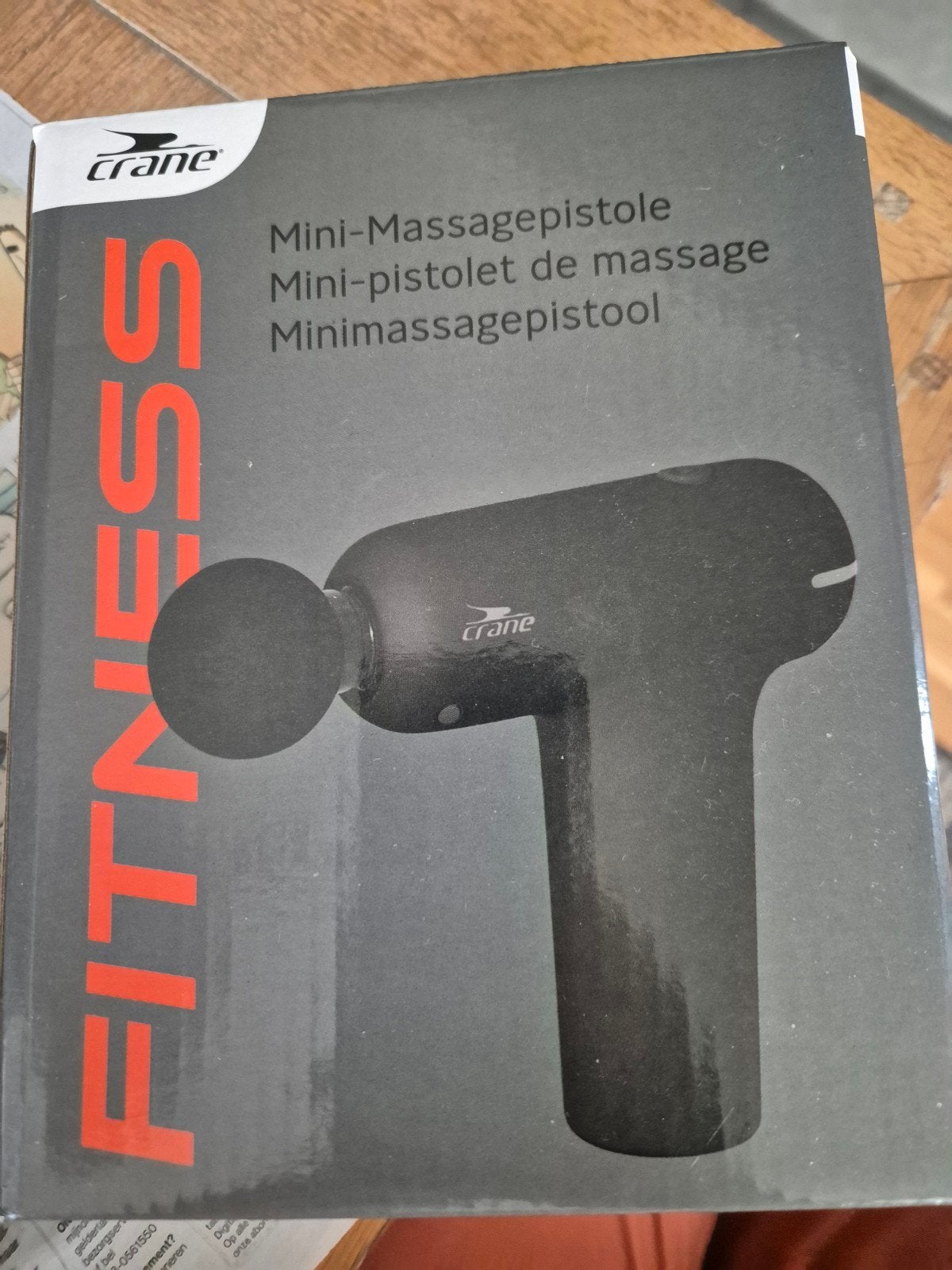 Massage gun, Ophalen, Apparaat
