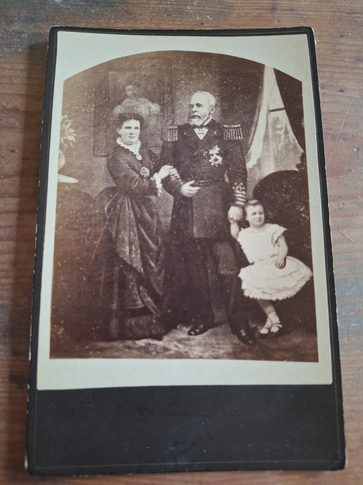 Carte de visite 1883, Ophalen of Verzenden, Zo goed als nieuw, Nederland, Kaart, Foto of Prent
