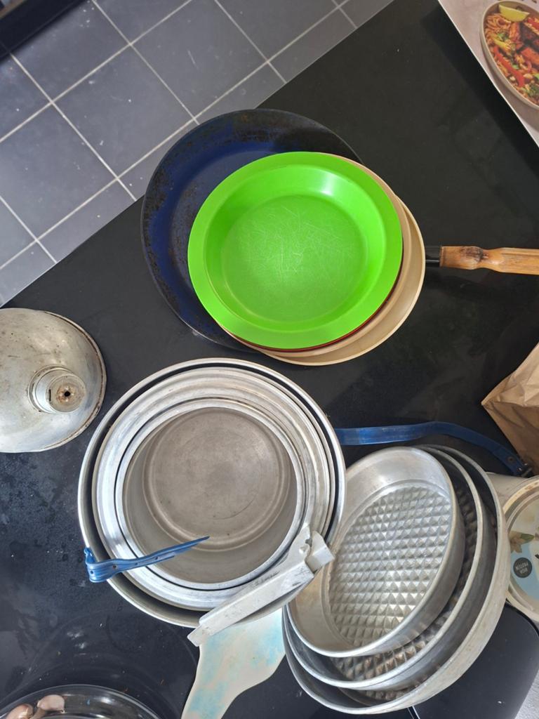 Kampeerservies en kookgerei - complete set, Ophalen of Verzenden, Gebruikt