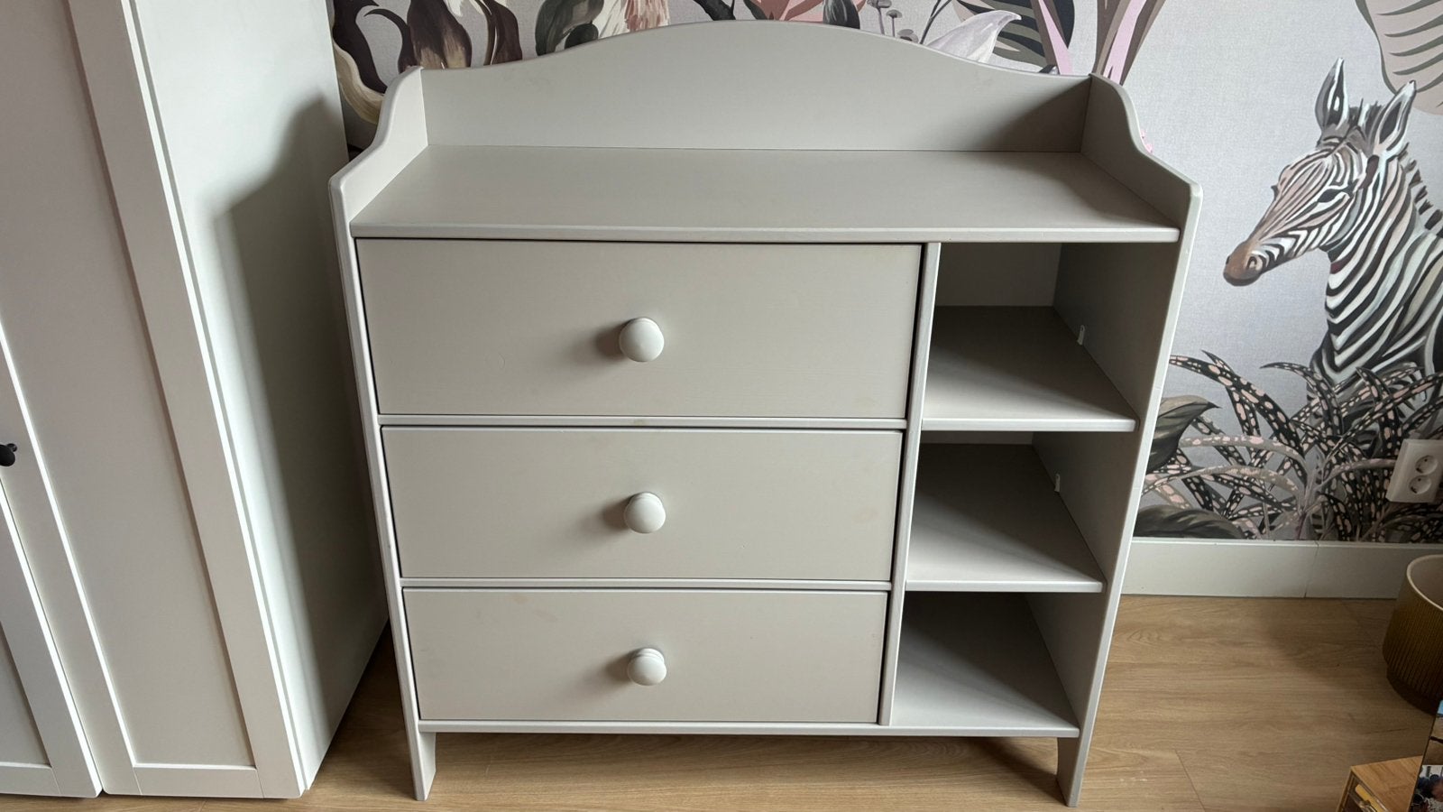 Commode Grijs Ikea (TROGEN), Ophalen, Gebruikt, 50 tot 70 cm, 75 tot 100 cm