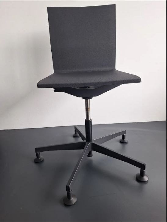 Vitra .04 Maarten van Severen, Ophalen, Zwart, Zo goed als nieuw, Bureaustoel