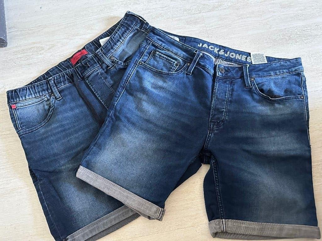 Heren shorts, Ophalen of Verzenden, Nieuw, Blauw, Jack & Jones