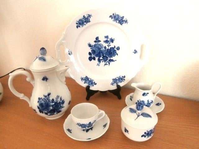 Aardewerk Porselein Thee Servies Hamburg Bavaria 1960, Verzenden