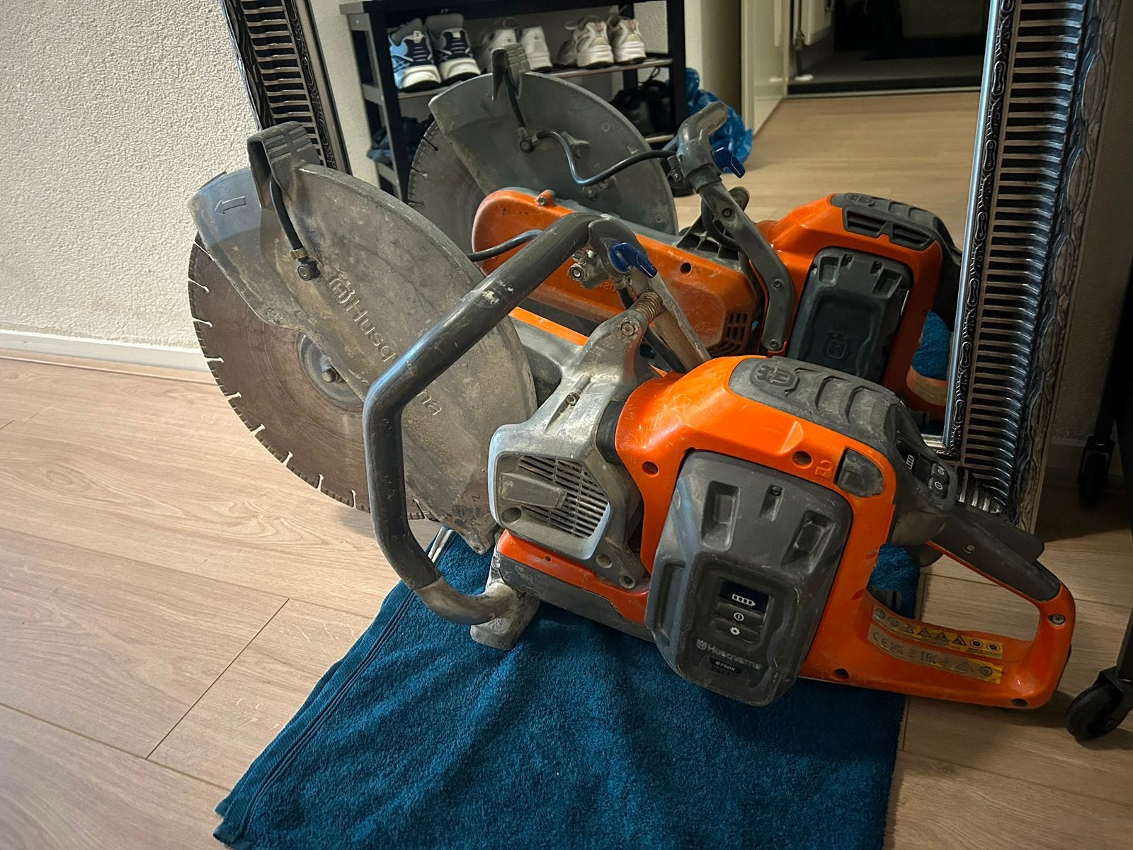 HUSQVARNA K1 PACE doorslijper op accu 350mm, Tuin en Terras, Ophalen, Zo goed als nieuw