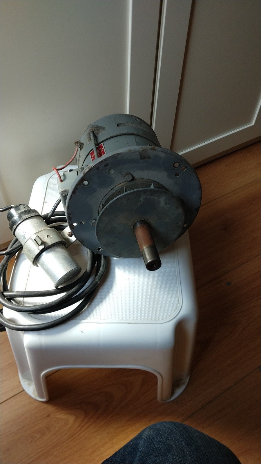Goede elektromotor., Ophalen of Verzenden, Gebruikt, Elektromotor