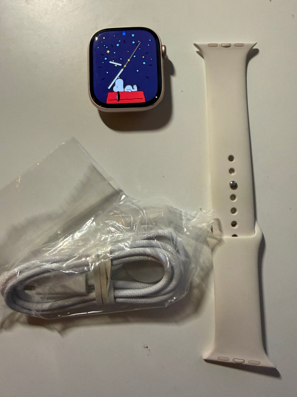 Apple Watch Series 11 46mm Rose, Ophalen, Gebruikt, IOS, Roze