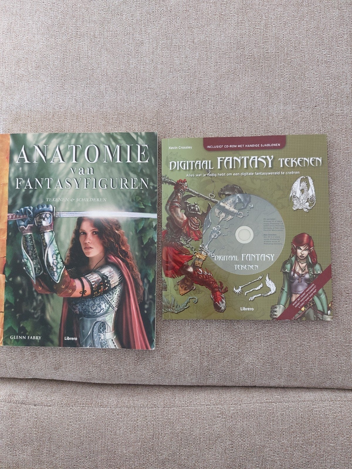 Anatomie van Fantasyfiguren & Digitaal Teke, Boeken, Ophalen of Verzenden