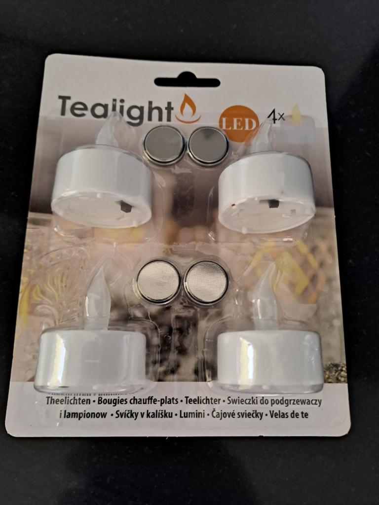 Markthandel led theelichtjes 60 pakjes, Ophalen of Verzenden, Nieuw