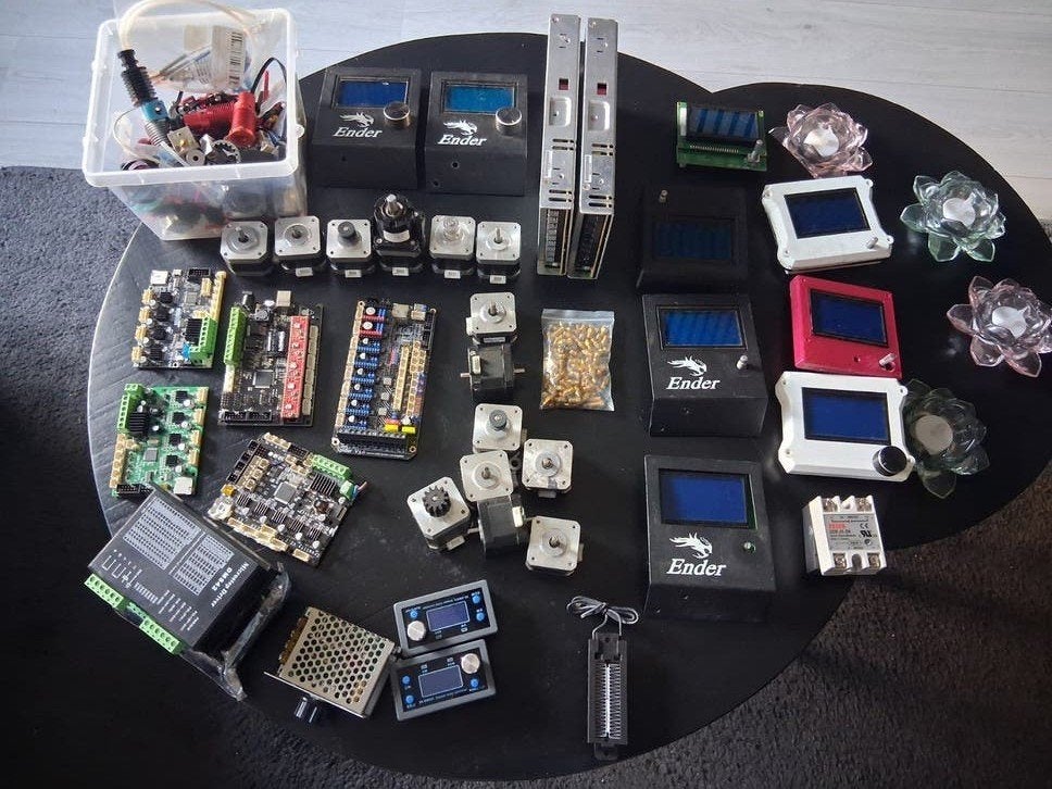 Diverse 3D-printer onderdelen en accessoires, Ophalen, Gebruikt, Filament, Creality